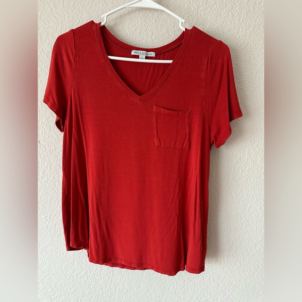 Red shirt for women
